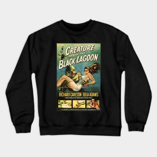 Creature from the Black Lagoon Movie Poster Crewneck Sweatshirt